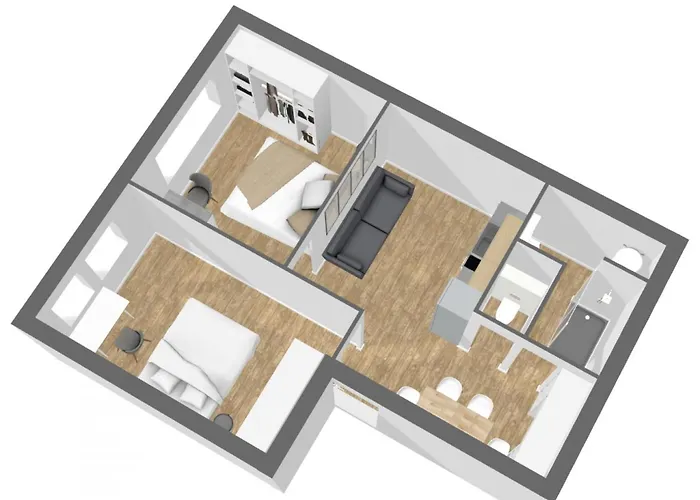 Appart 2 Chambres Gare St Charles